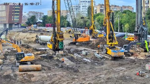 Прямая трансляция хода строительных работ