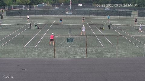Live stream of a sports training session