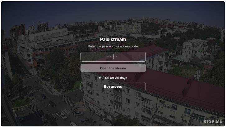 Sell access to your broadcast